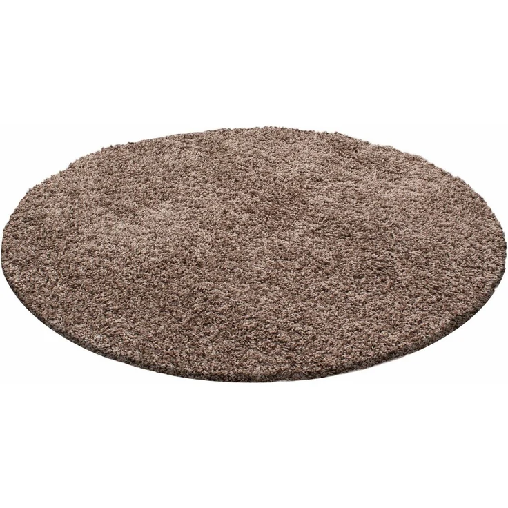 Ayyildiz Teppiche Hochflor-Teppich Life Shaggy 1500, rund, Höhe: 30 mm, auch in rechteckig, Wohnzimmer, Langflor, große Farbauswahl – Bild 1