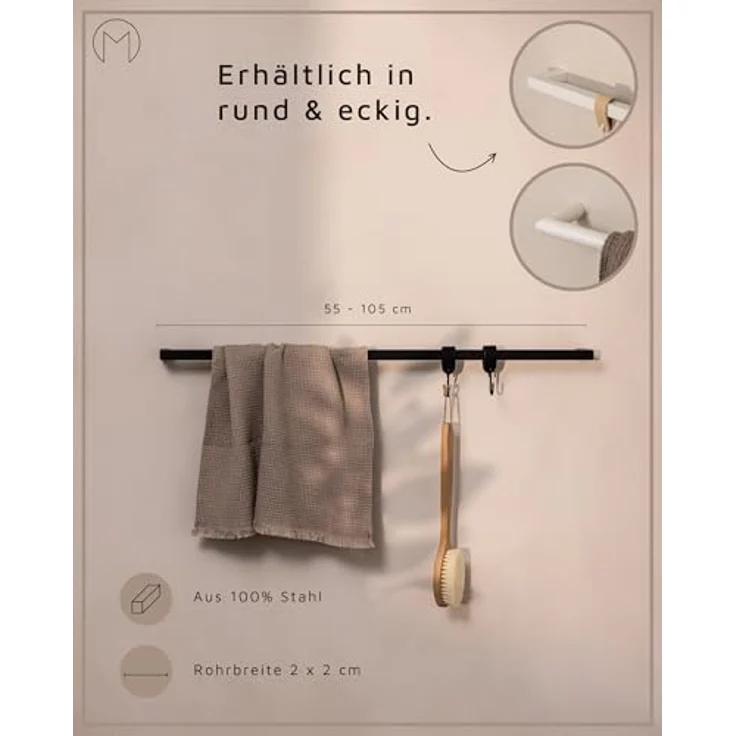 Metallbude Handtuchhalter VANA – Bild 7