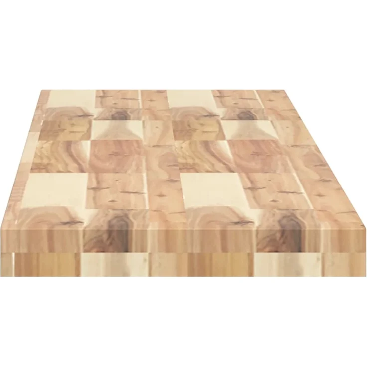vidaXL Tischplatte 140x30x4 cm Rechteckig Massivholz Akazie 4008776 – Bild 6