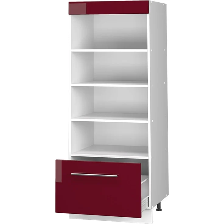 Küchenregal Fame-Line Bordeaux Hochglanz/Weiß 60 cm Vicco – Bild 6