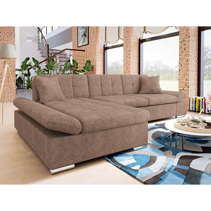 Ecksofa Montana (Farbe: Coral 45, Seite: Links) – Bild 2