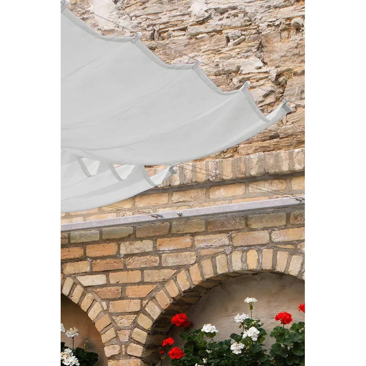 Sonnensegel Lysel Arad grau (BxH) 90 x 360 cm