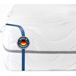 BMM 'Komfort 19 SilverCare' Kaltschaummatratze , 200x200 cm, H2