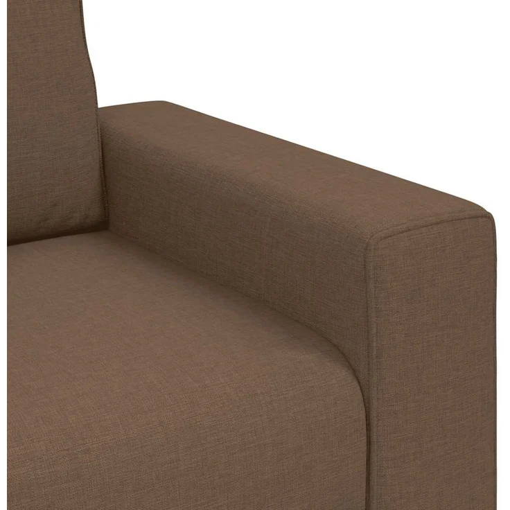 vidaXL Sessel Braun 100x77x82 cm Stoff 4105150 – Bild 6