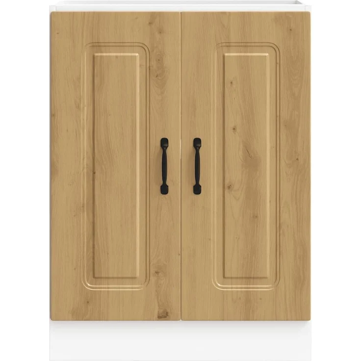 vidaXL Spülenunterschrank Kalmar Artisan-Eiche 60x46x81,5 cm 853446 – Bild 3