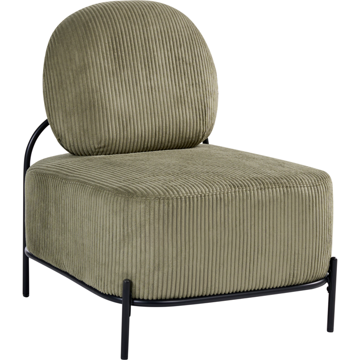 Sessel LUNDE Cord Grün – Bild 4