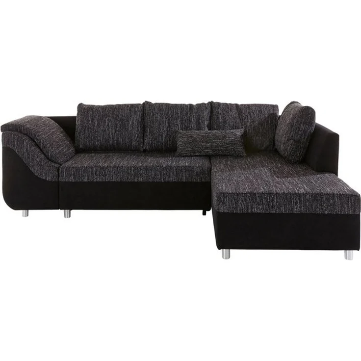COLLECTION AB Ecksofa Sally L-Form, mit und ohne Bettfunktion, inklusive loser Rücken- und Zierkissen – Bild 4