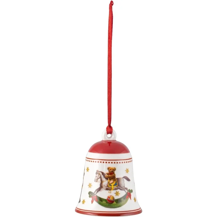 Villeroy & Boch My Christmas Tree Glocke Spielzeug ø 5,4 cm - rot – Bild 2