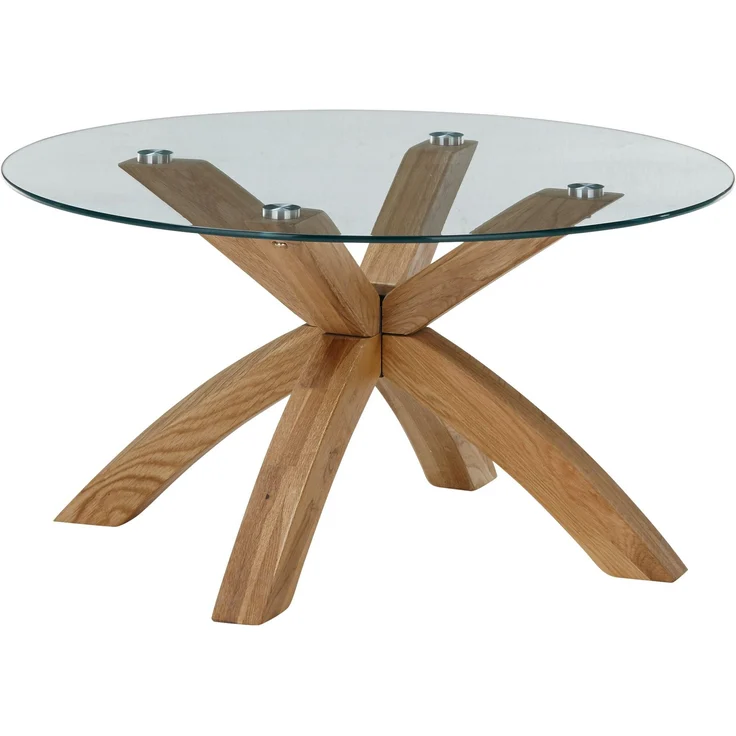 Couchtisch >BISIRA< (BxHxT: 80x40x80 cm) in holzfarben - 80x40x80 (BxHxT) – Bild 2