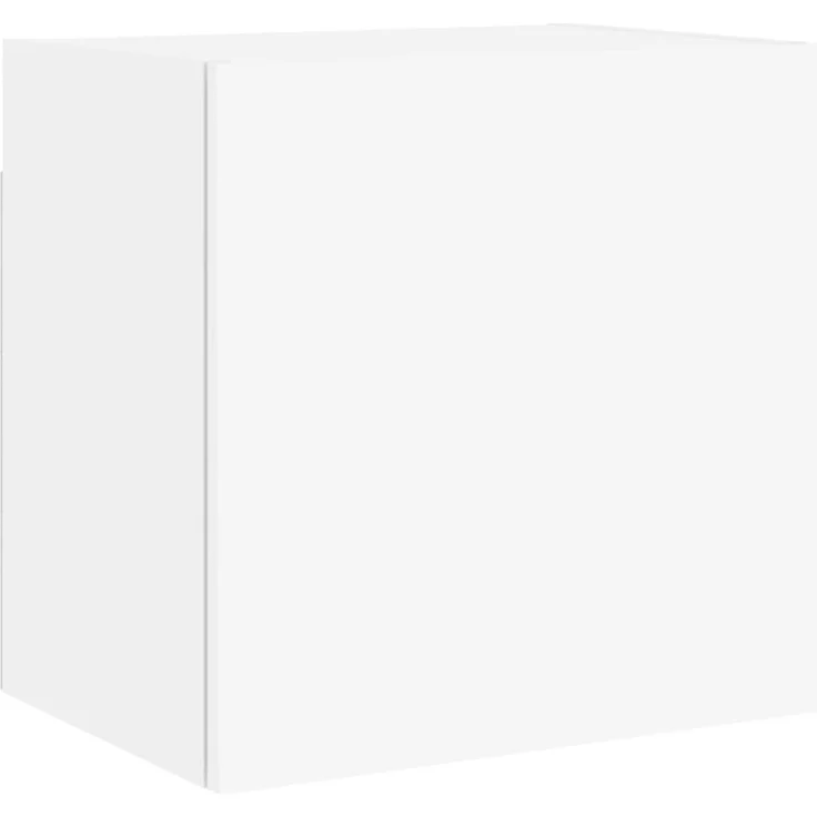 2 pcs TV-Wandschrank, TV Hängeboard Hängeschrank Weiß 40,5x30x40 cm Holzwerkstoff – Bild 6