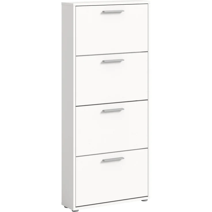 Schuhkipper >See< in Weiß, Melaminbeschichtet - 59x136x17cm (BxHxT) – Bild 1