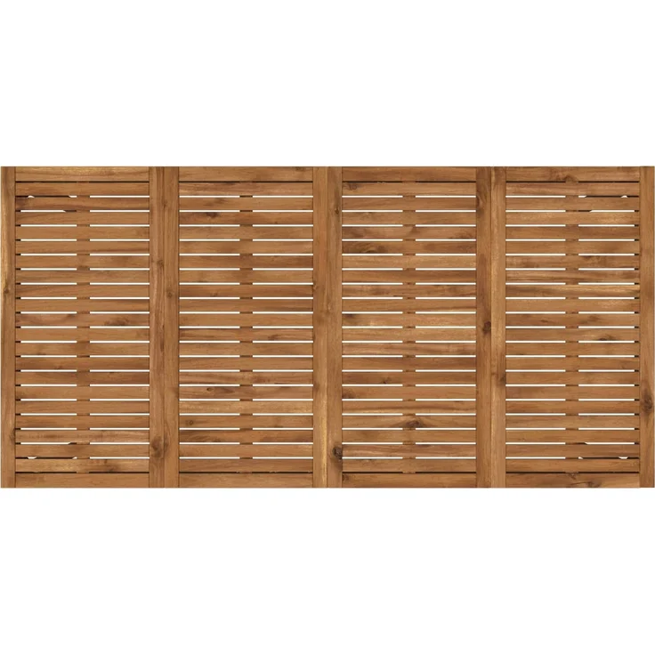 vidaXL Gartenbar-Tisch NAARDEN Natürlich und Schwarz 901352 – Bild 5