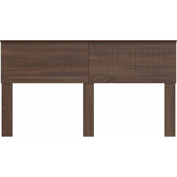 vidaXL Kopfteil Braun Eichen-Optik Holzwerkstoff 90 x 163 x 7 cm – Bild 4