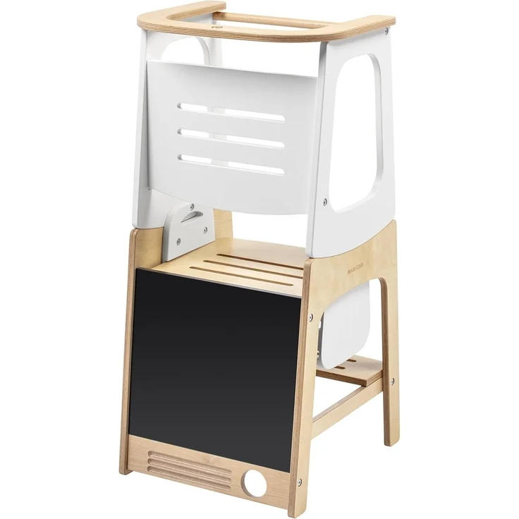 Maxi-Cosi 'Toucan' Lernturm mit integrierter Tafel, Holz natur, 91 x 46 x 43,4 cm – Bild 4