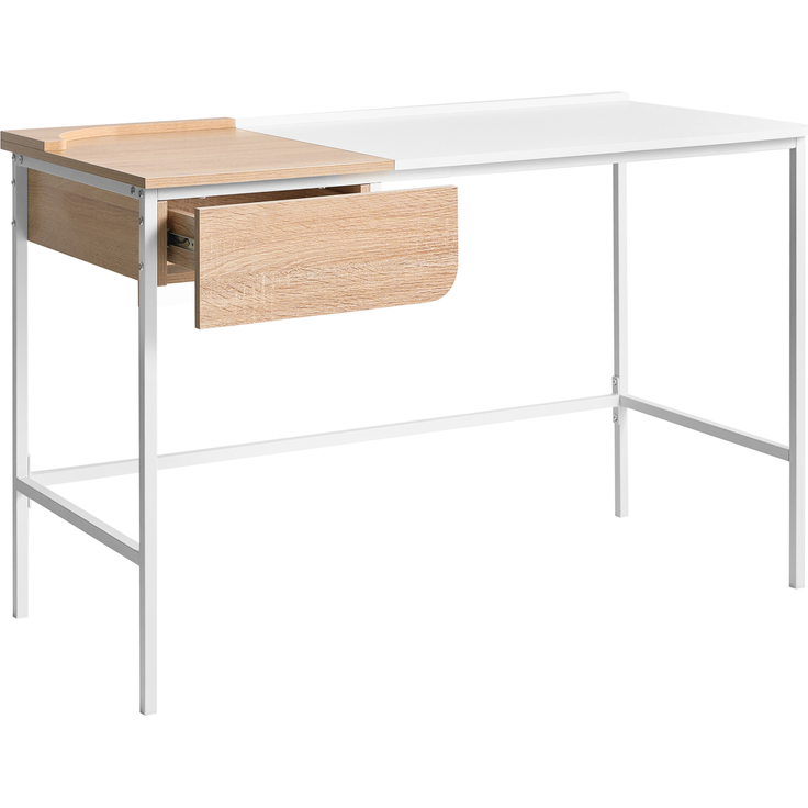 Schreibtisch OCATE Weiß 120 cm 60 cm – Bild 4