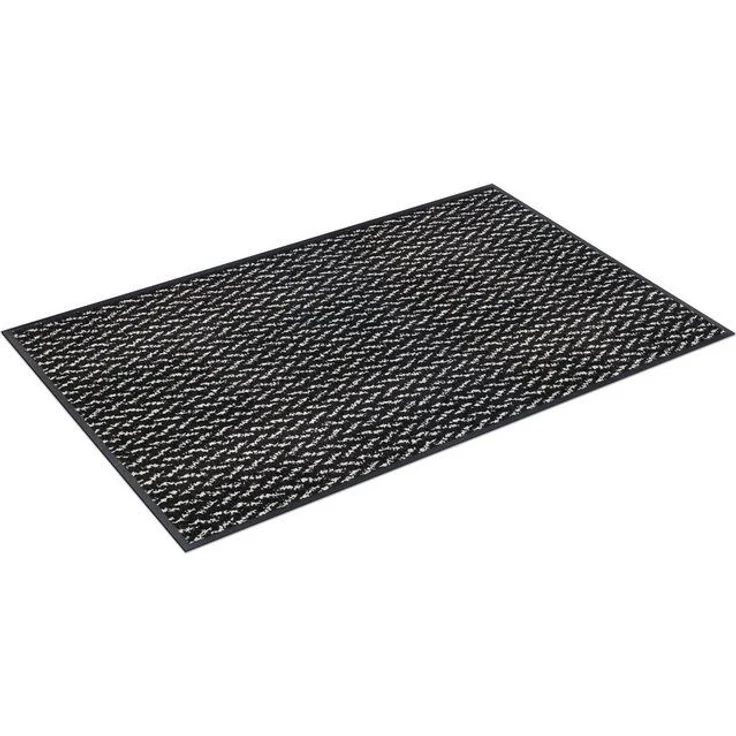 wash+dry by Kleen-Tex Teppich Duo Pepper, rechteckig, Höhe: 9 mm, rutschhemmend, In- und Outdoor geeignet, waschbar – Bild 4