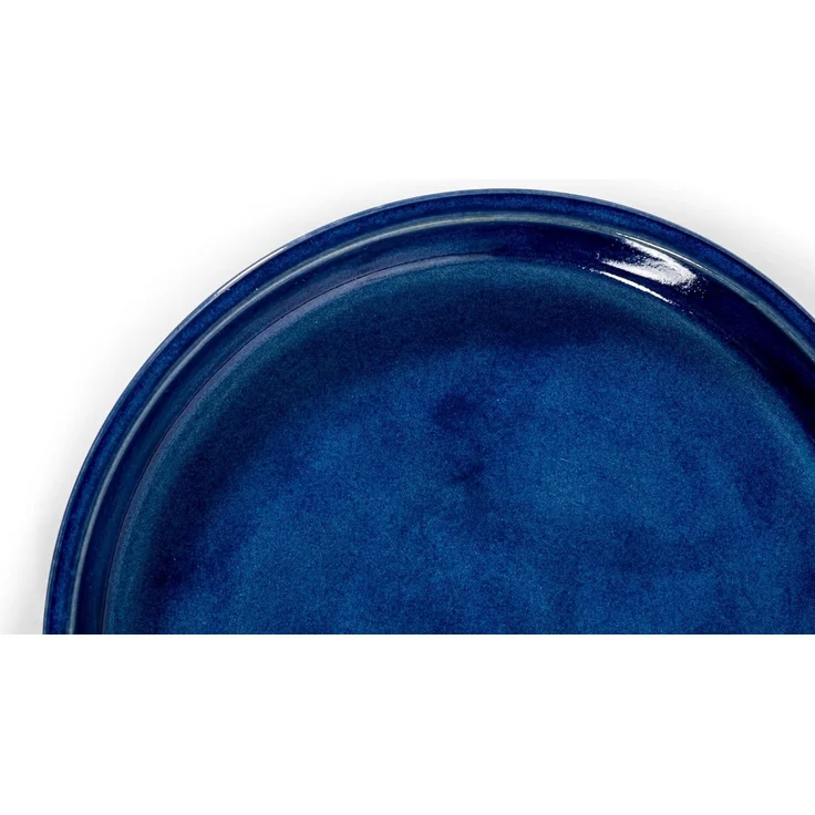 Pflanzteller Untersetzer für Pflanzgefäße 24cm Royal Blau Vogeltränke frostfest – Bild 8