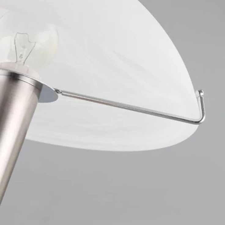 Lindby Tischleuchte Viola, Metall, Weiß IP20, 1 x 40 W – Bild 6