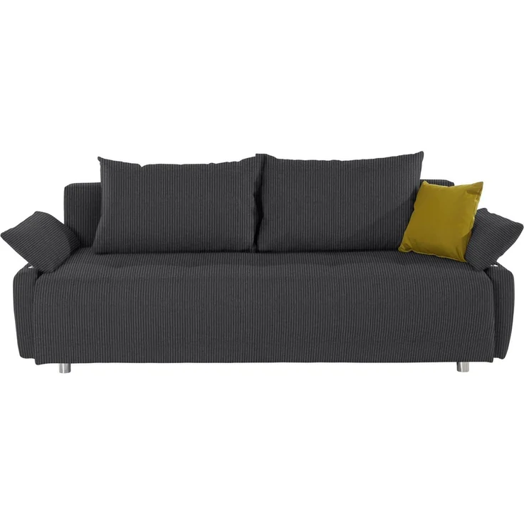 COLLECTION AB Schlafsofa Funtastic, B: 212 cm, Liegel. 145x187 cm, Bettfunktion, Bettkasten, Armteilverstellung & 1 Zierkissen, Federkern – Bild 2