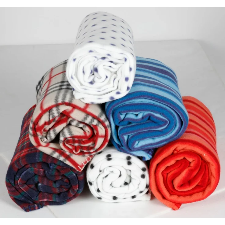 Mikrofaser Polar-Fleece-Decke 130x170cm Wohndecke Sofadecke Kuscheldecke Tagesdecke Decke Schlafdecke – Bild 3