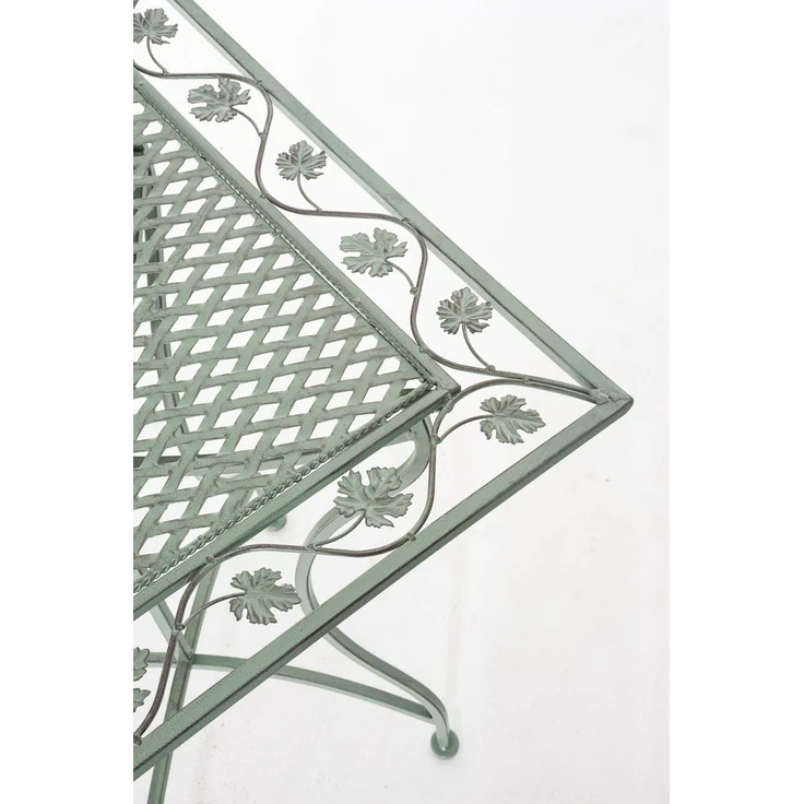 CLP Eisentisch Asina 60 x 60 cm,antik-grün – Bild 10