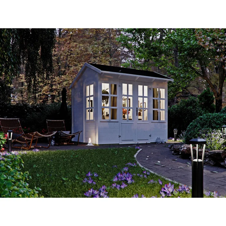 Fjordholz 'Canterbury' Garten- und Gerätehaus, Fichtenholz Natur – Bild 4