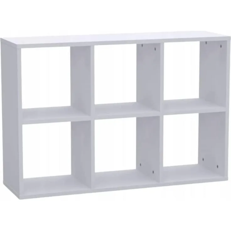 Kallax Regal 2x3 - Bücherregal 100x67,4 cm - Raumteiler Regal - Würfelregal für Wohnzimmerund Büro - Regal Würfel mit 6 Fächern - Aufbewahrung Regal
