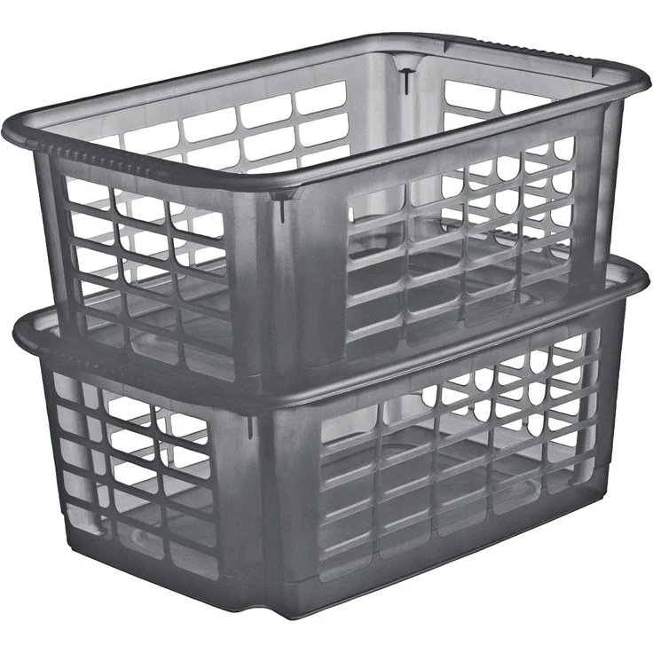 Rotho Drehstapelkorb Reverso small 4,5 L anthrazit – Bild 2