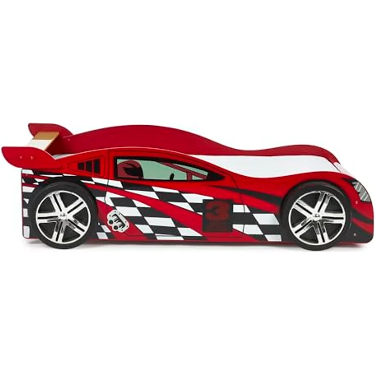 Julian Bowen Scorpion Racer Bett, Rot, Einzelbett – Bild 7