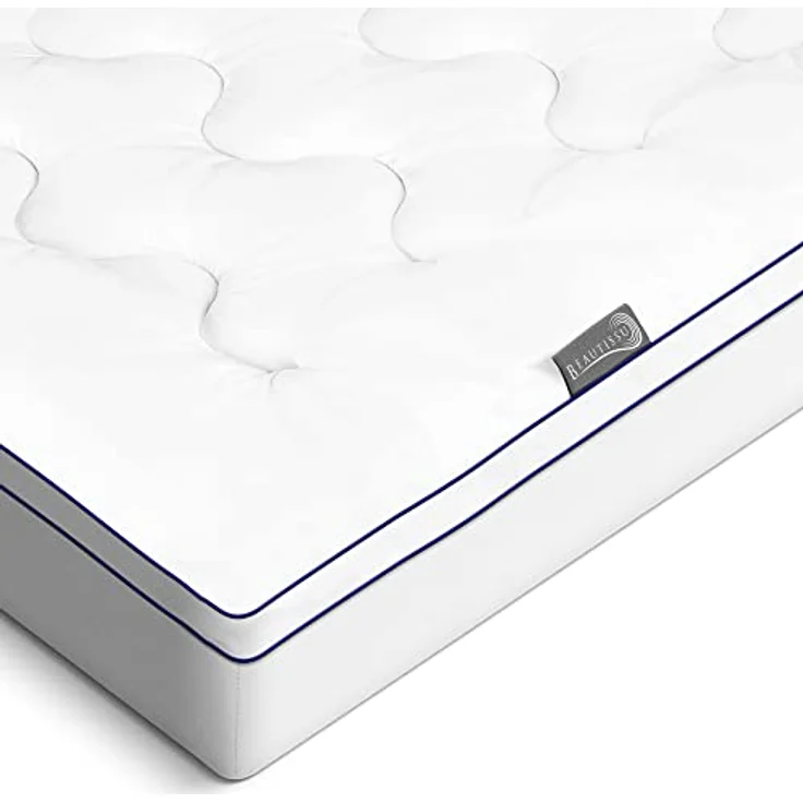 Beautissu BeauNuit MT Base, Komfortschaum Matratzenschoner, 3 cm Druckentlastung, waschbar bis 60°C, für Matratzen bis 40 cm Höhe – Bild 1