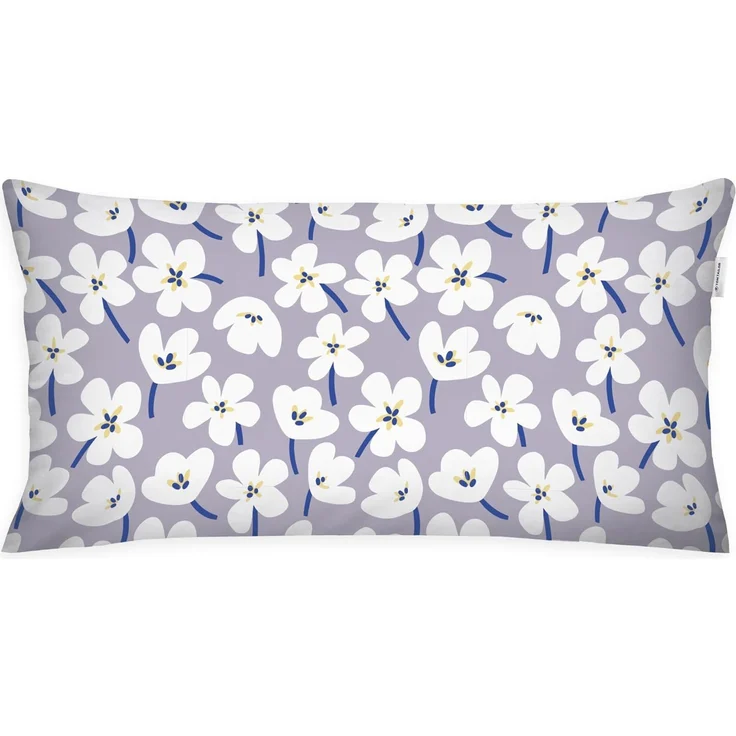 TOM TAILOR HOME Kissenhülle new bedroom, FRESH FLOWERS, 40x40cm oder 40x80cm, (1 Stück), mit farbigem Markenreißverschluss