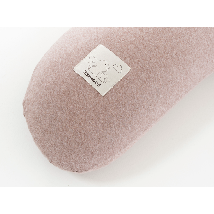 Stillkissen elastisch kastanie meliert 180 cm – Bild 2