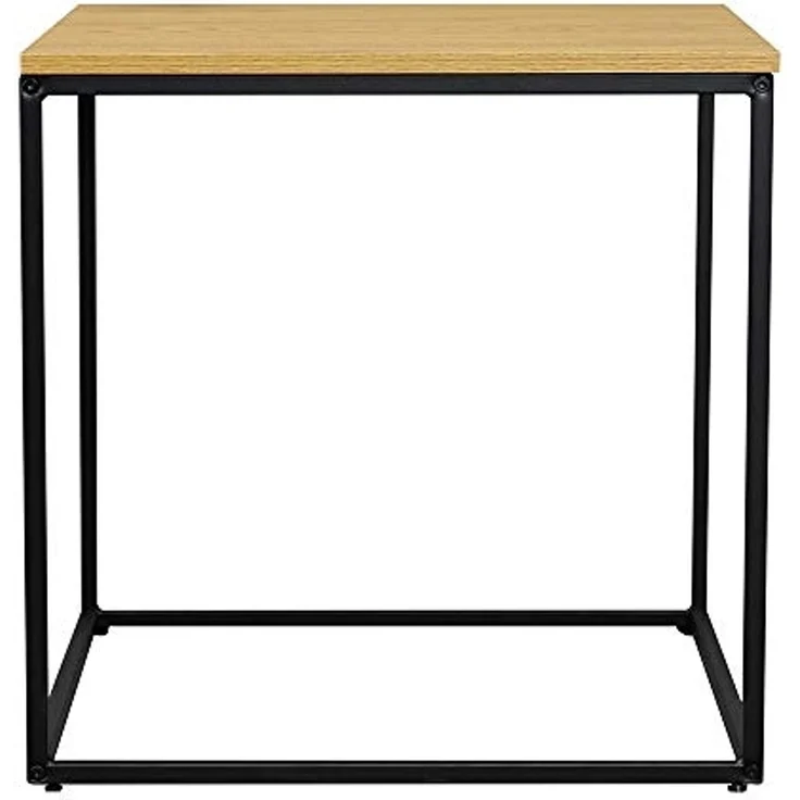 Selsey Beistelltisch, Schwarz/Eiche, 45 x 45 x 45, 5903025974422 – Bild 5