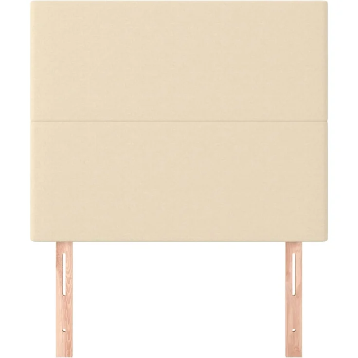 vidaXL Kopfteile 2 Stk. Creme 90x5x78/88 cm Stoff 3116039 – Bild 3