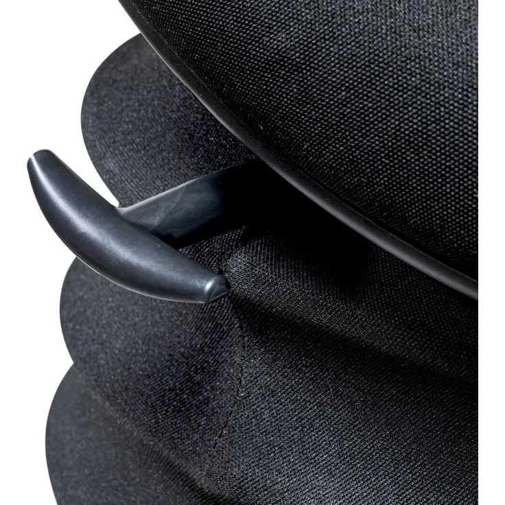 Sitness '4D' Ergonomischer Bürostuhl Schwinghocker, Stoff schwarz, 37.5 x 64 x 36 cm, 110 kg belastbar – Bild 7