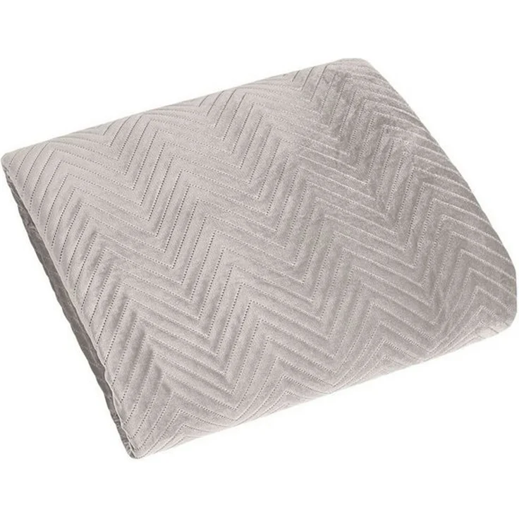 Eurofirany Tagesdecke Bettüberwurf SIMONA mit Fischgrätmuster versteppt, Samt, Größe 230x260 oder 220x240 oder 200x220 – Bild 3