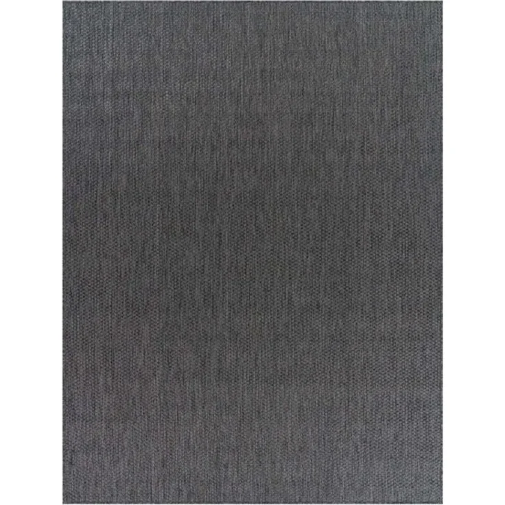 TaraCarpet Teppich Tara Carpet Columbia Meliert In & Outdoor auch für die Küche, rechteckig, Höhe: 5 mm, Balkon Terrasse Wintergarten anthrazit meliert Esszimmer 80x150 – Bild 4