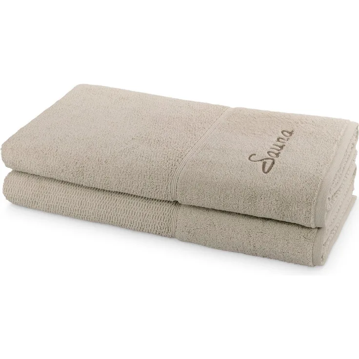 Möve for frottana Saunatuch, Walkfrottier (Set, 2-St)