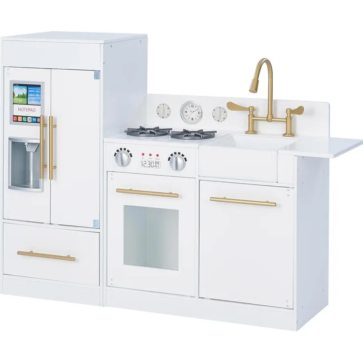 Teamson Kids TD-12302WR Chelsea Spielzeugküche, White