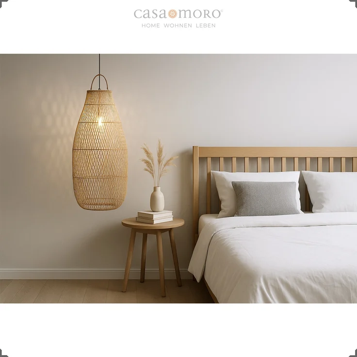 Rattan Pendelleuchte – Bild 19