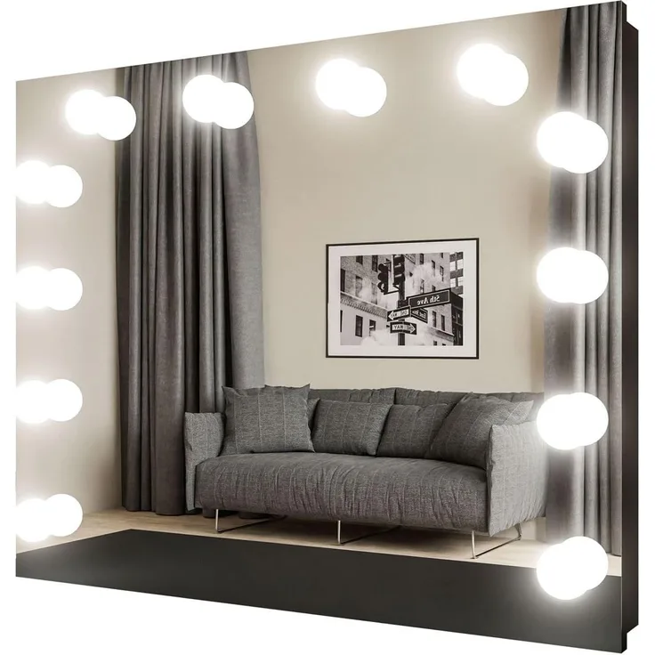 Lookway Schminkspiegel ESCADO ELITE in weiß und in schwarz mit LED Beleuchtung