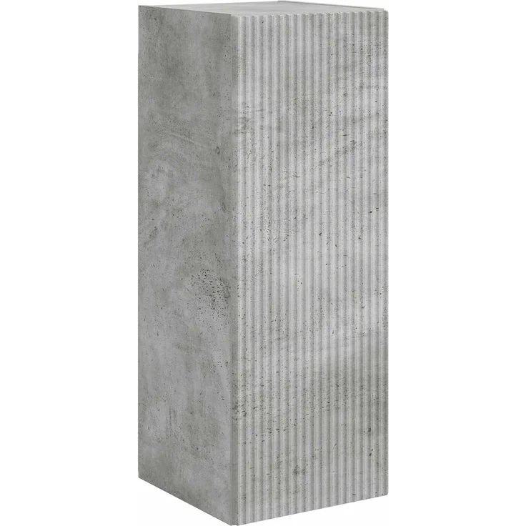 vidaXL TV-Wandregal-Set Wandmontiert 4 pcs Beton Grau Holzwerkstoff 3408919 – Bild 6