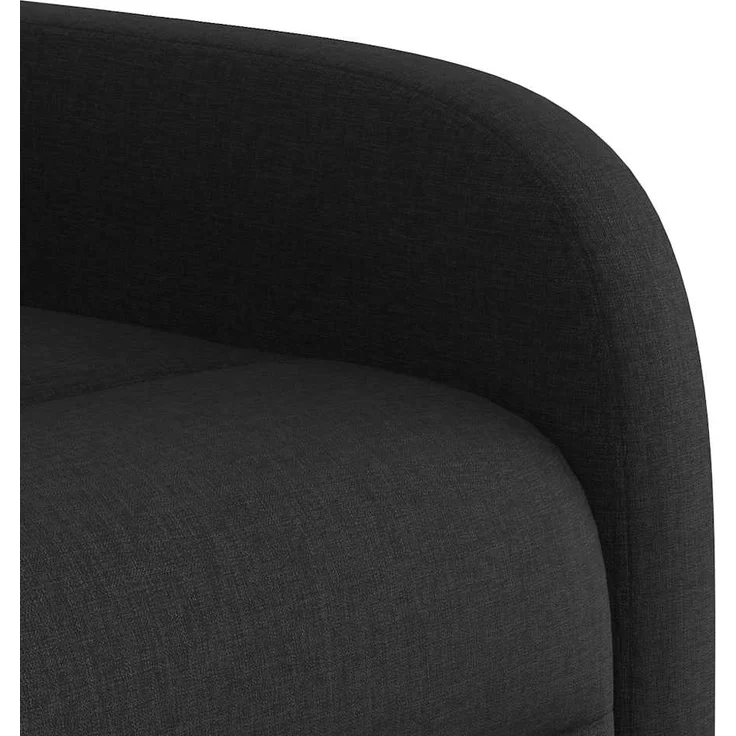 vidaXL Massagesessel Schwarz Stoff 4015534 – Bild 8