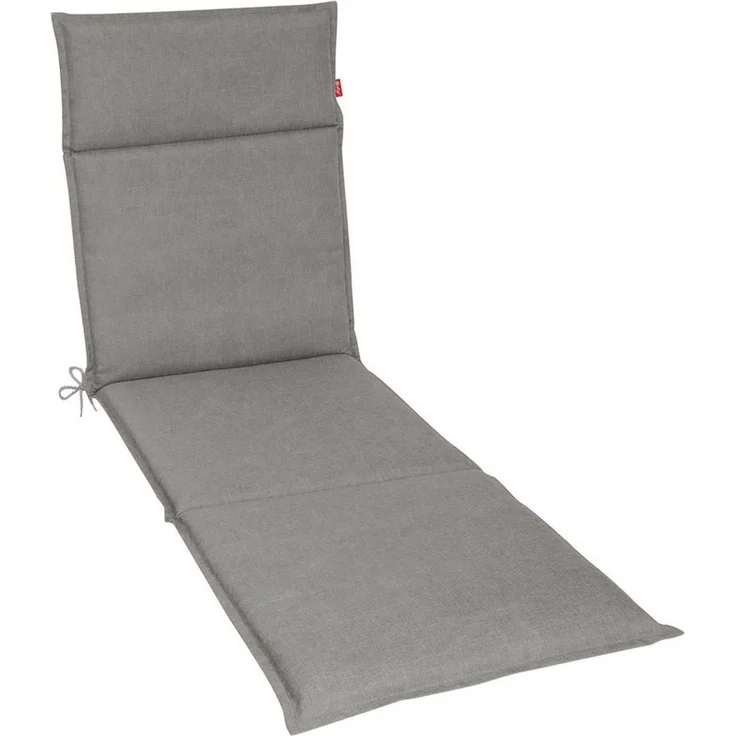 Herlag Liegenauflage Bea, Liegepolster Gartenliege 190 x 60 x 4,5 cm Wasserabweisend Grau – Bild 5