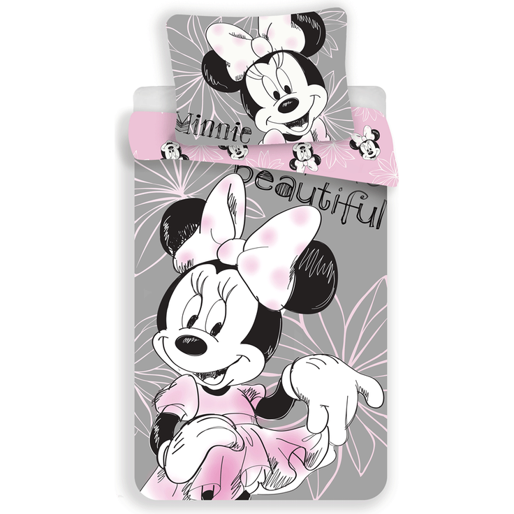 Disney 'Minnie Maus' Kinderbettwäsche 140x200 cm, Beautiful – Bild 2