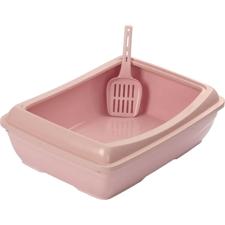 Paws & Whiskers '5091-1' Katzentoilette, Rosa, 52 x 66 x 17,5 cm – Bild 1