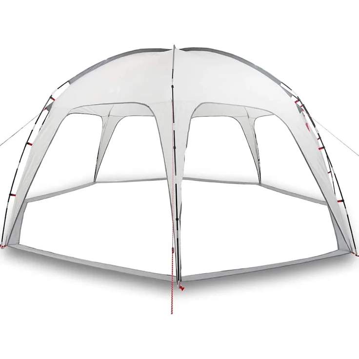 vidaXL Partyzelt Grau Wasserdicht 4100645 – Bild 1