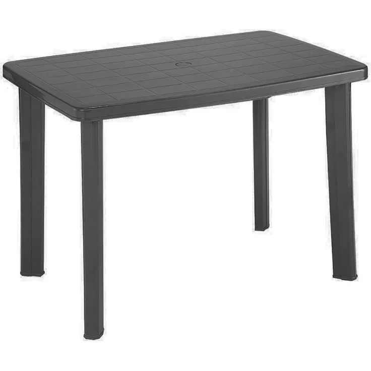 Gartentisch Anthrazit 100x70x72cm