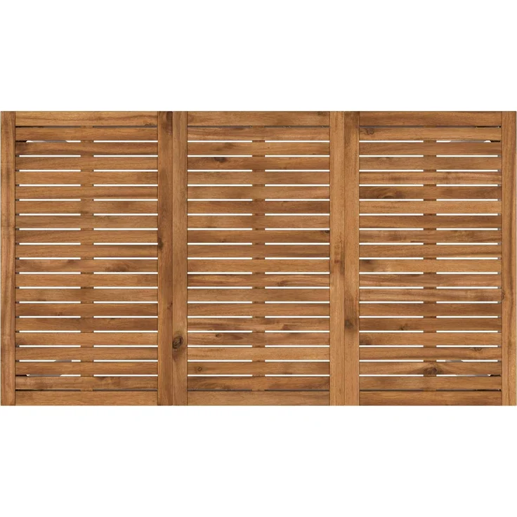 vidaXL Gartenbar-Tisch NAARDEN Natur und Weiß 141 x 80,5 x 105 cm 901347 – Bild 5