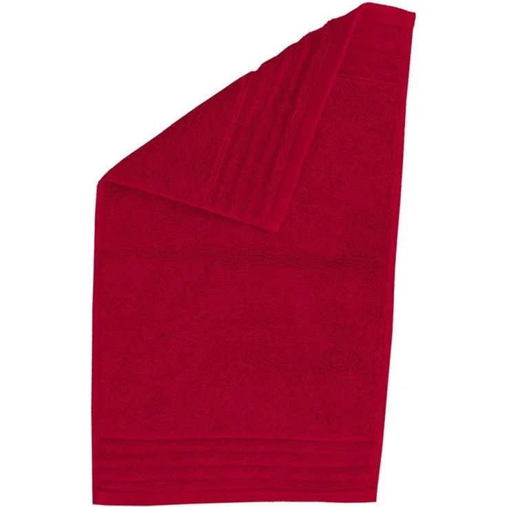 Traumschloss Gästehandtuch Premium-Line, Frottier (1-St), 100% amerikanische Supima Baumwolle mit 600g/m², Dunkelrot – Bild 3